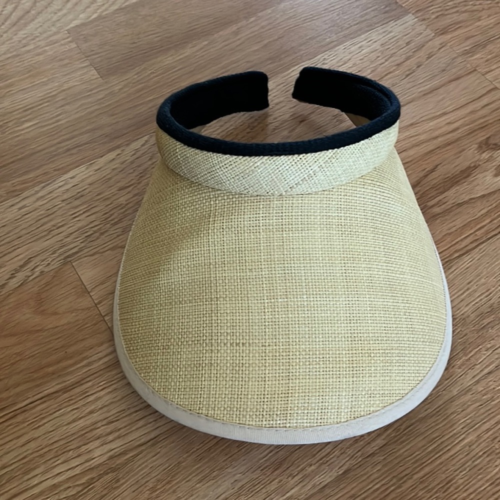 Straw Visor - Picture 2 of 4